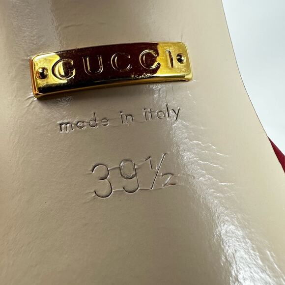 Gucci Marmont GG Platform Sandals Size EU 39.5 - Picture 13 of 16